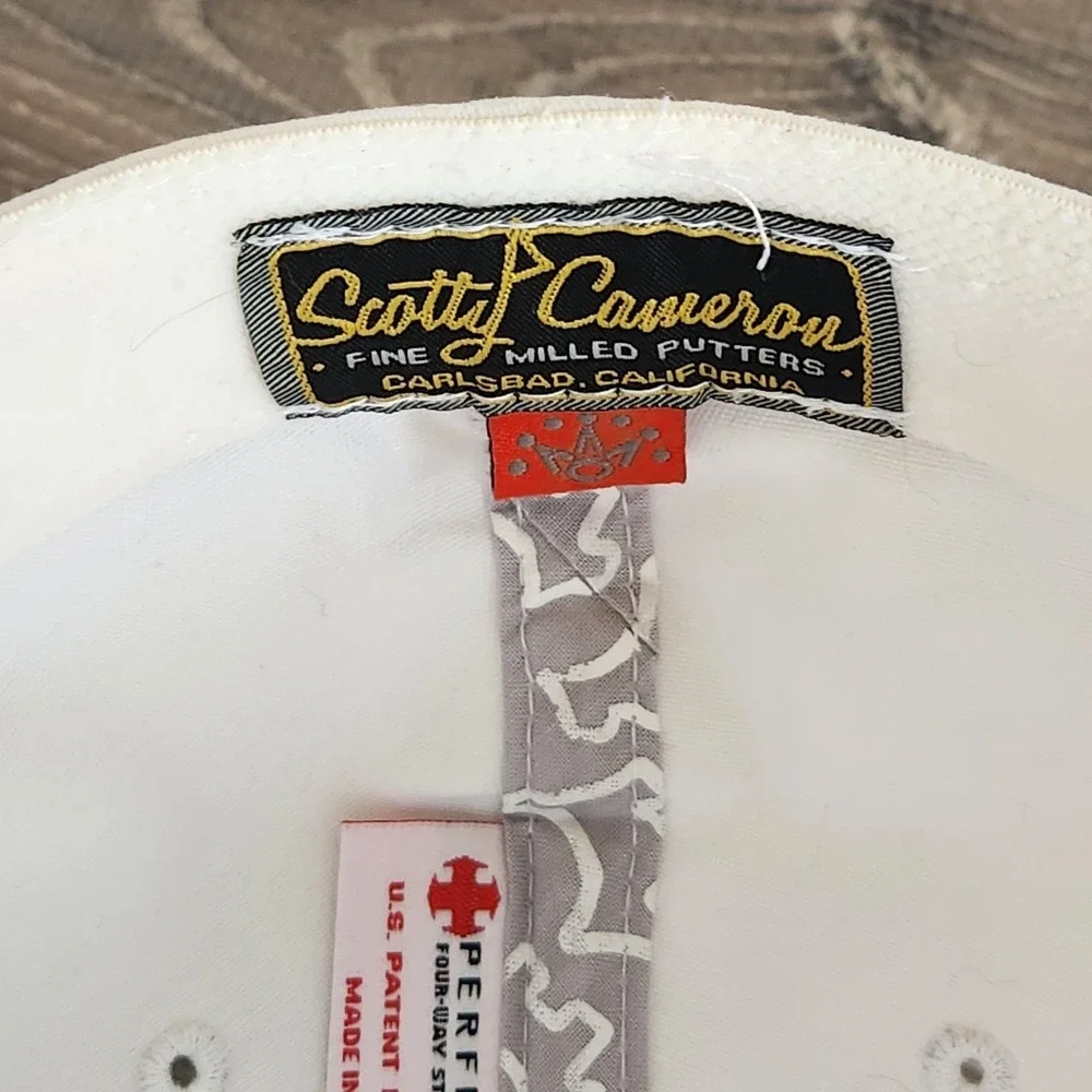 Scotty Cameron Milled Putters Titelist Golf Dog Baseball Hat Cap Size L/XL READ